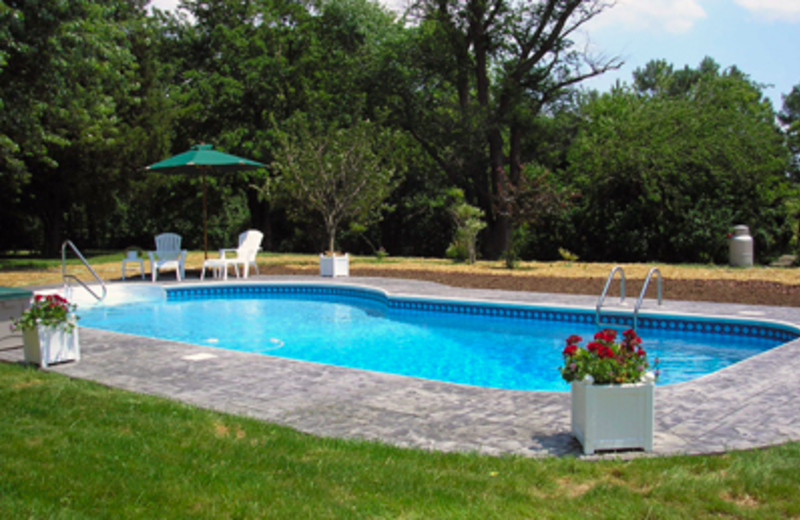 Pool View at Cottage at Long Haul