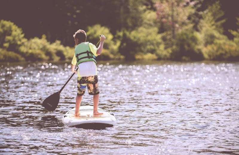 Paddle board at Cragun's Resort and Hotel on Gull Lake.