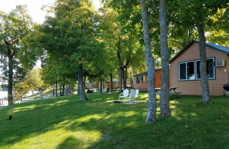 Cabins at Northern Lights Resort.