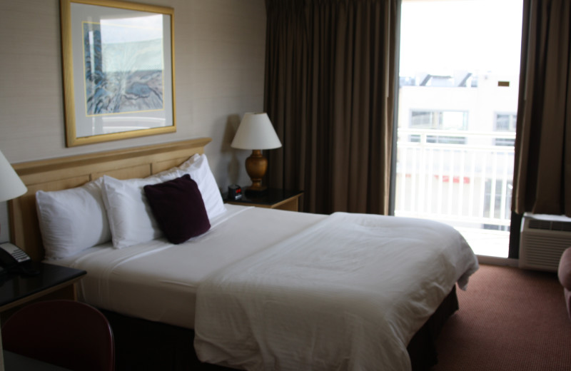 Guest room at Empress Hotel.