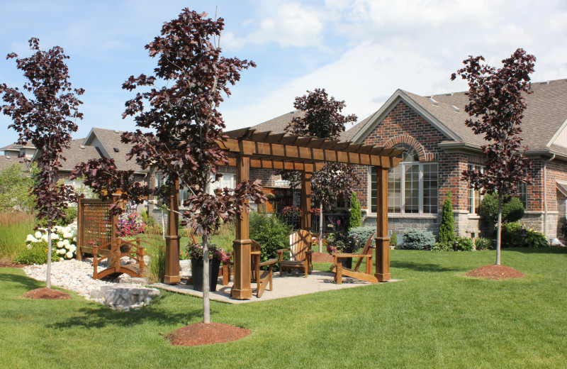 Patio at Sawmill Creek Golf Resort & Spa.