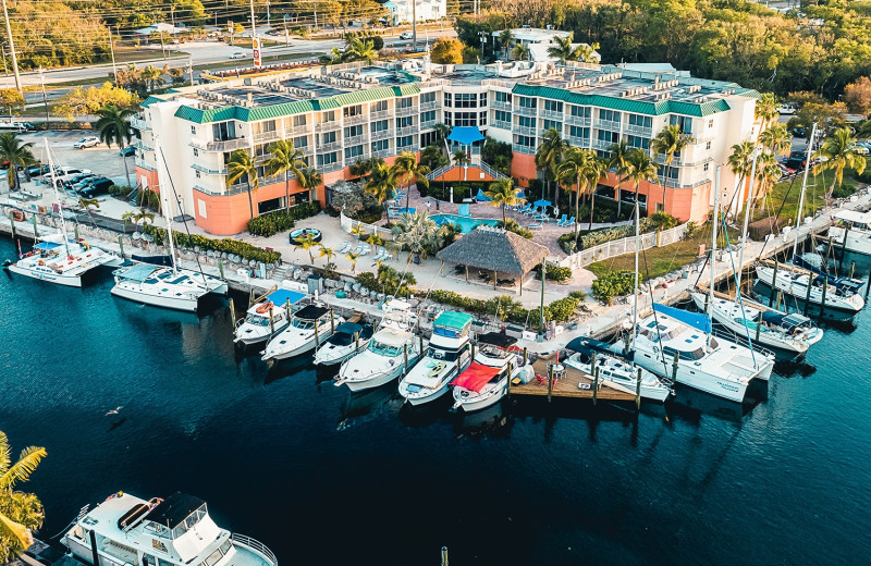 Exterior view of Marina Del Mar Resort & Marina.