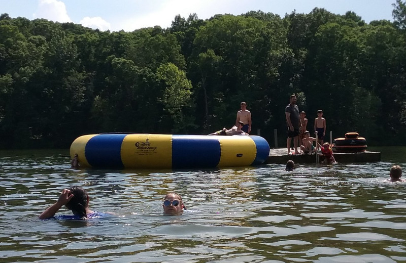 Beach at Lynnhurst Family Resort.