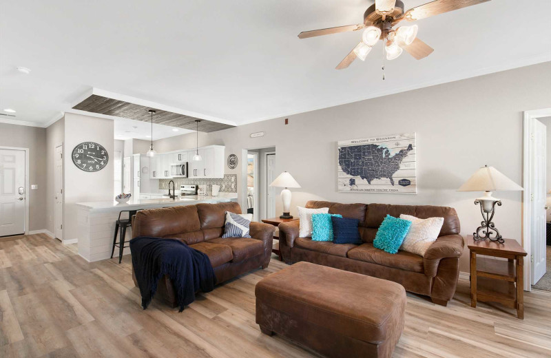Rental condo at Branson Vacation Rentals.