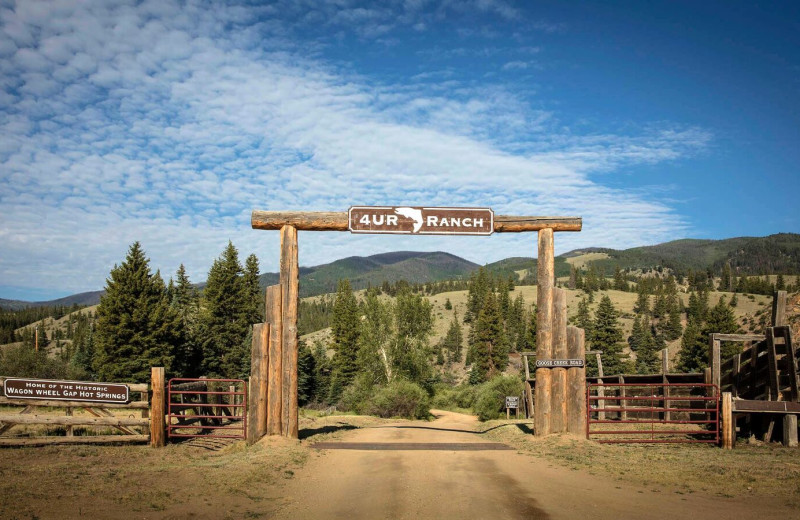 Entrance at 4UR Ranch.
