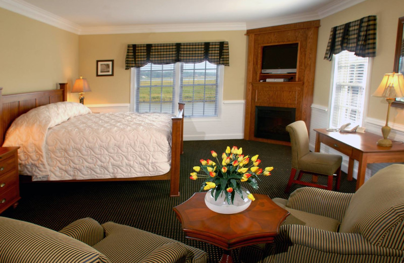 Guest room at Smithfield Station.