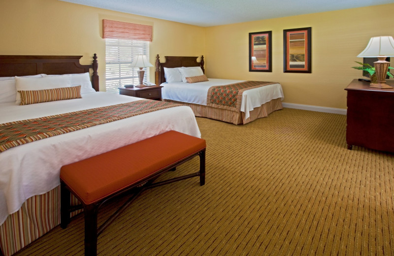 Guest room at Holiday Inn Club Vacations at Orange Lake Resort.