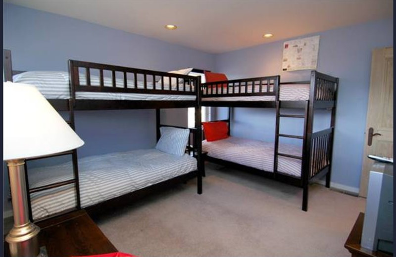 Rental bedroom at Frias Properties of Aspen - Red Mountain Retreat.