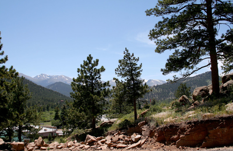 Scenic views at Lazy R Cottages.