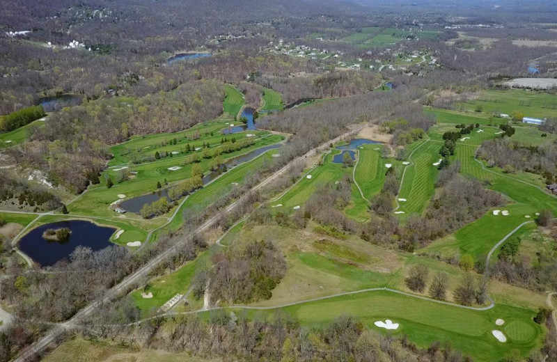 Golf course at Mountain Creek Resort.