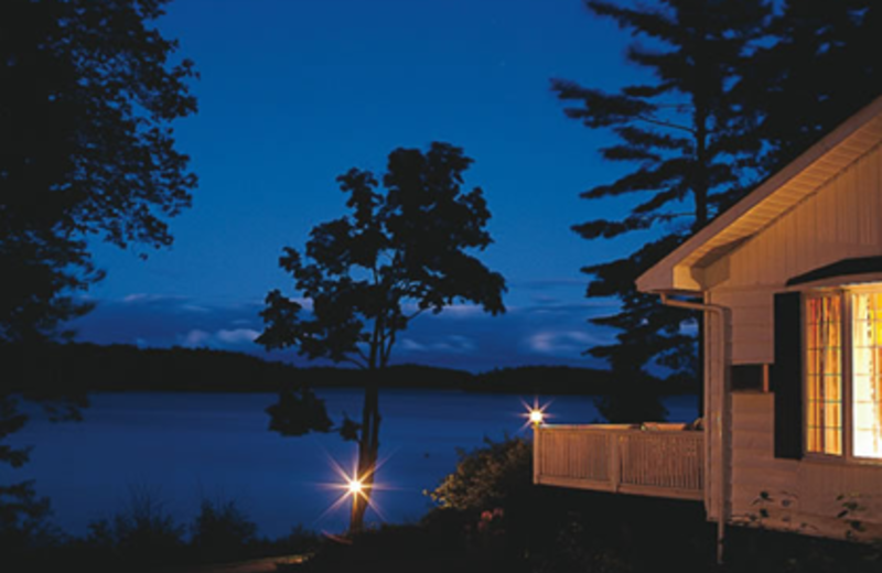 House overlooking the lake at Cleveland's House.