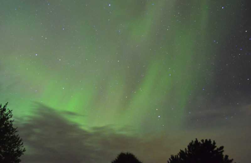 Aurora at Tri Lake Timbers Resort.