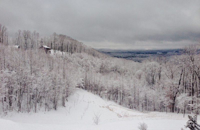 Winter at Cabin Rentals of Georgia.