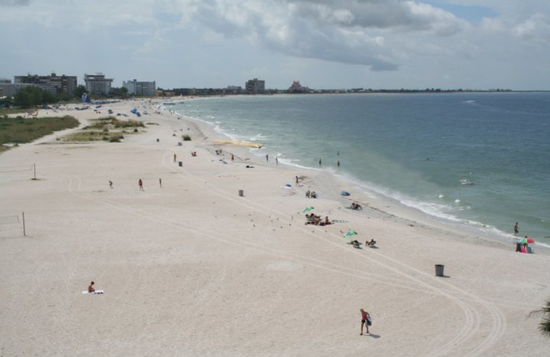 Beach shoreline at Liberte Management Group.