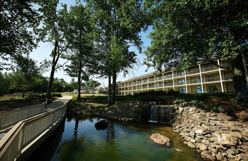 Exterior view of Fourwinds Resort & Marina.