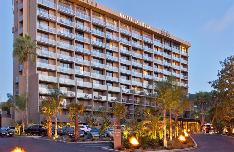 Exterior view of Hotel La Jolla at the Shores.
