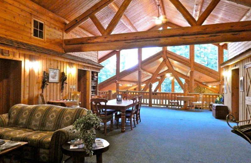 Loft view at Western Pleasure Guest Ranch.