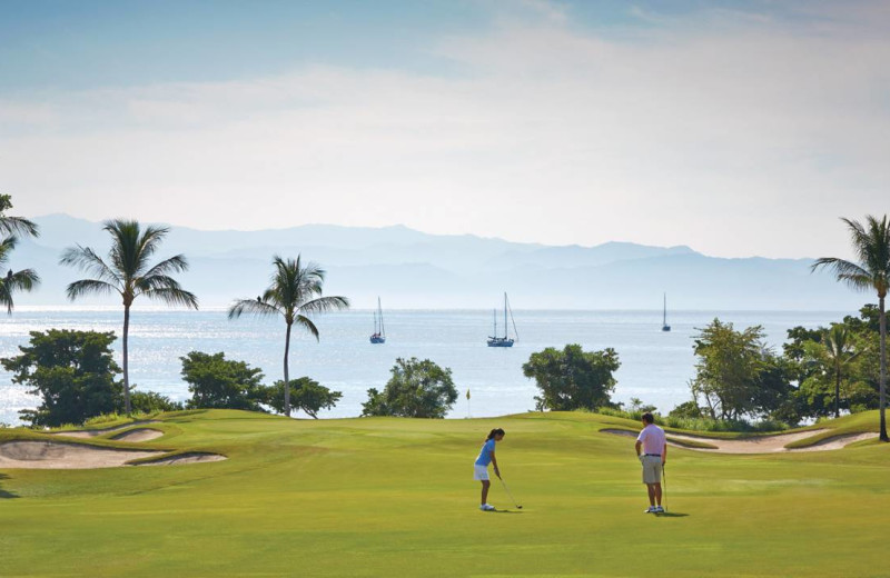 Golf course at Four Seasons Resort Punta Mita.