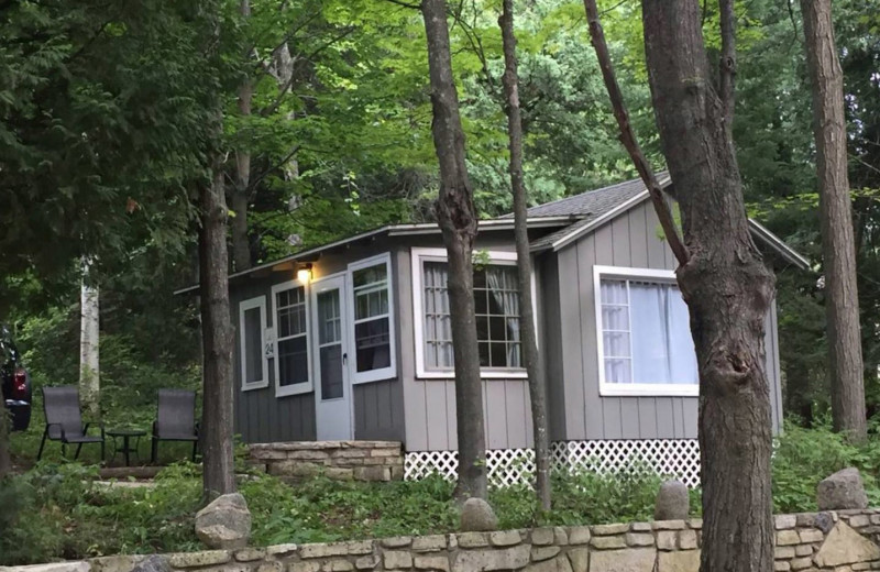 Guest room at Little Sister Resort.