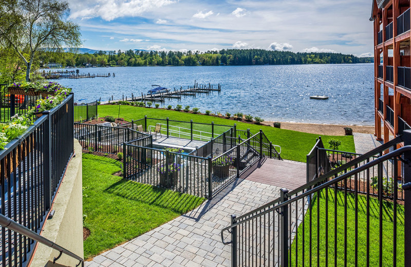 Lake view at Center Harbor Inn.