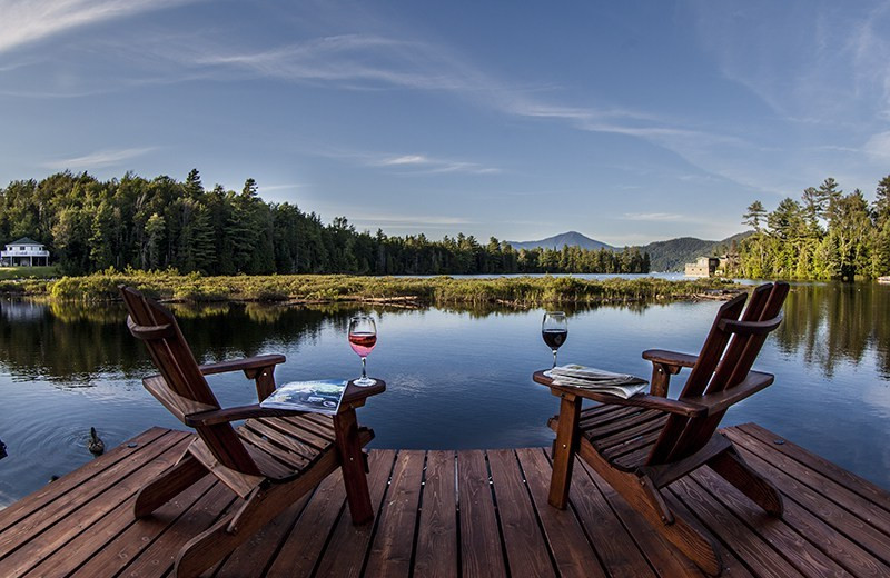 Lake view at Placid Bay Inn.