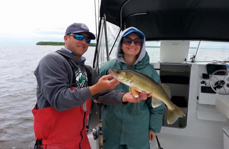 Fishing at Ballard's Resort.