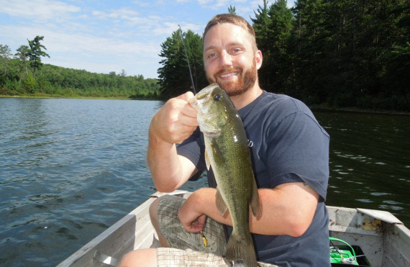 Fishing at The Estrold Resort.