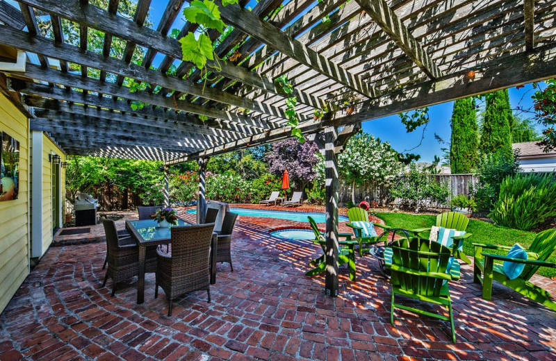 Rental patio at Woodfield Properties.