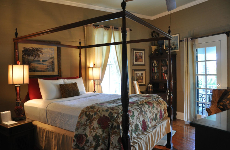 Guest room at Mermaid & Alligator Key West.