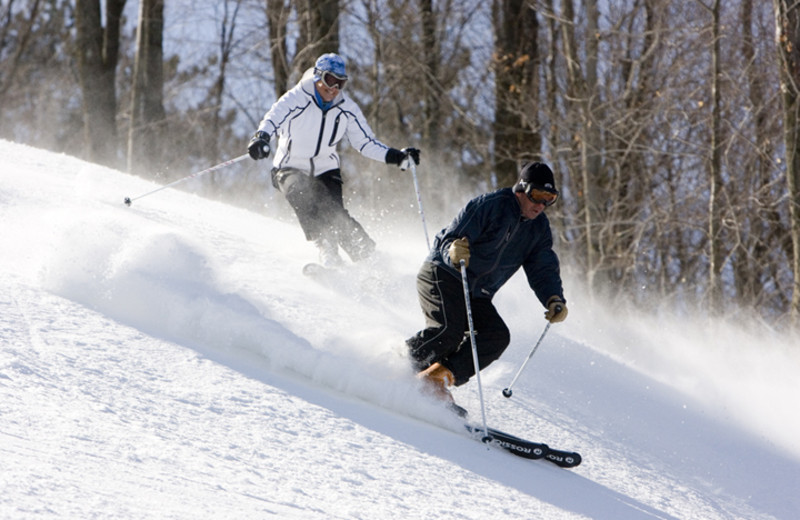 Skiing at Hope Lake Lodge & Indoor Waterpark.