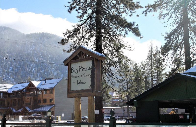 Exterior view of Big Pines Mountain House.