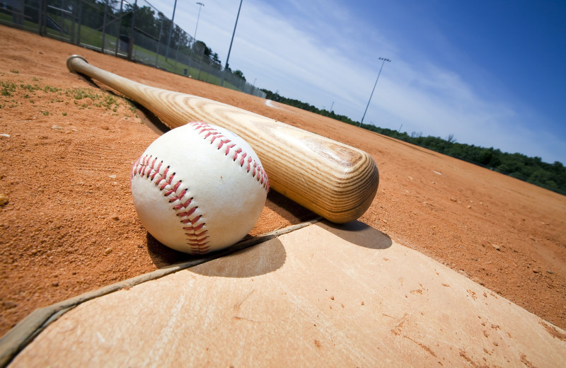 Baseball field near The Cooper Inn.