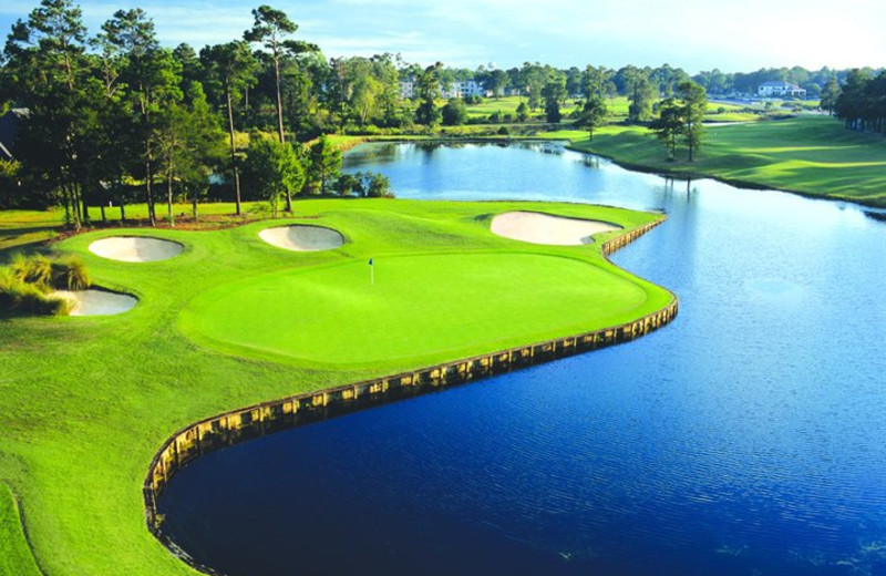 Golf course at Sea Trail Resort.