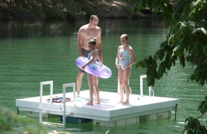 Family Fun in the River at Roddy Tree Ranch