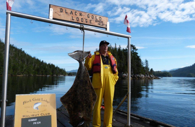 Fishing at Black Gold Lodge