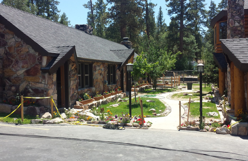 Exterior view of Embers Lodge.