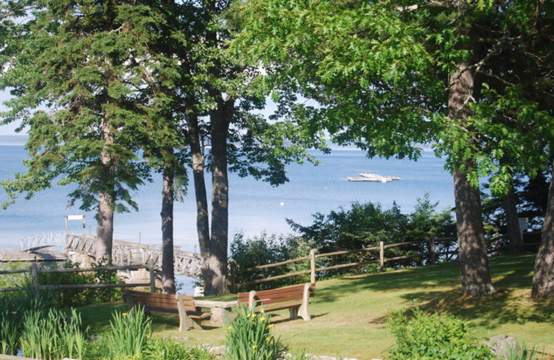 Ocean view at Atlantic Oceanside Hotel.