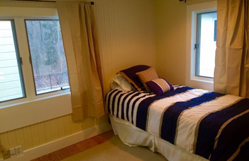 Guest room at Lake Michigan Reunion & Retreat.