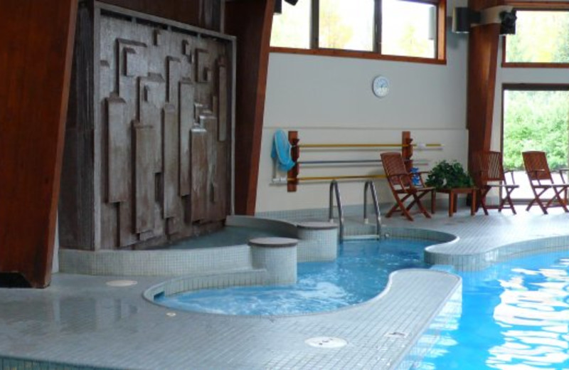 Hot tub at The Woods Resort & Spa.