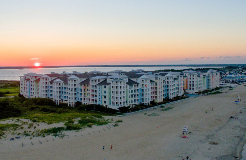 Exterior view of Sanctuary Vacation Rentals at Sandbridge.