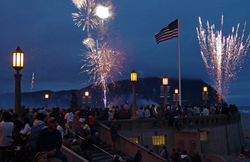 Holiday celebrations at Ocean View Resort.