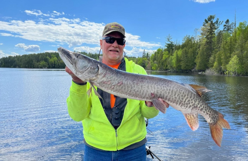 Fishing at Glenmore Resort.