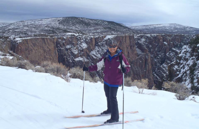 Skiing at Three Rivers Resort.