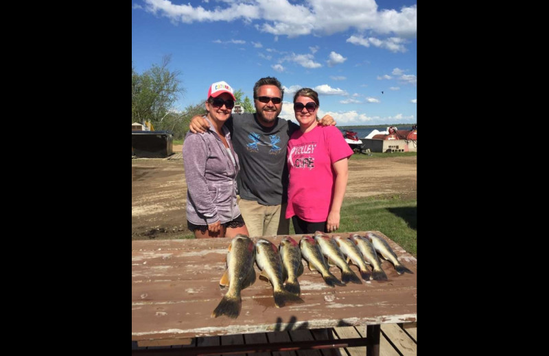 Fishing at Sullivans Resort & Campground.