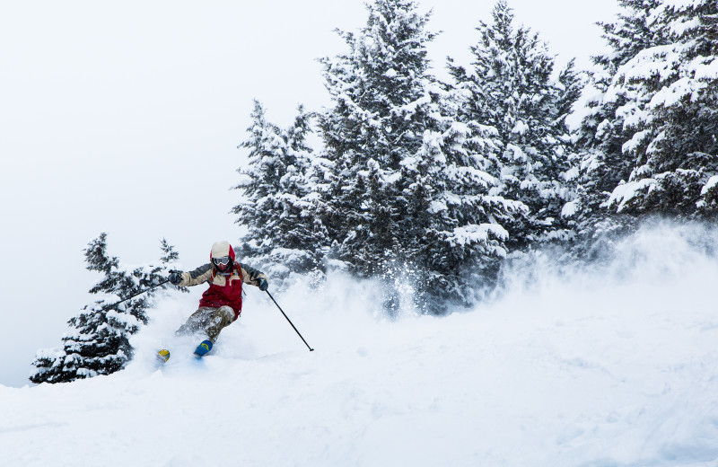 Skiing at Wyoming Inn of Jackson Hole.