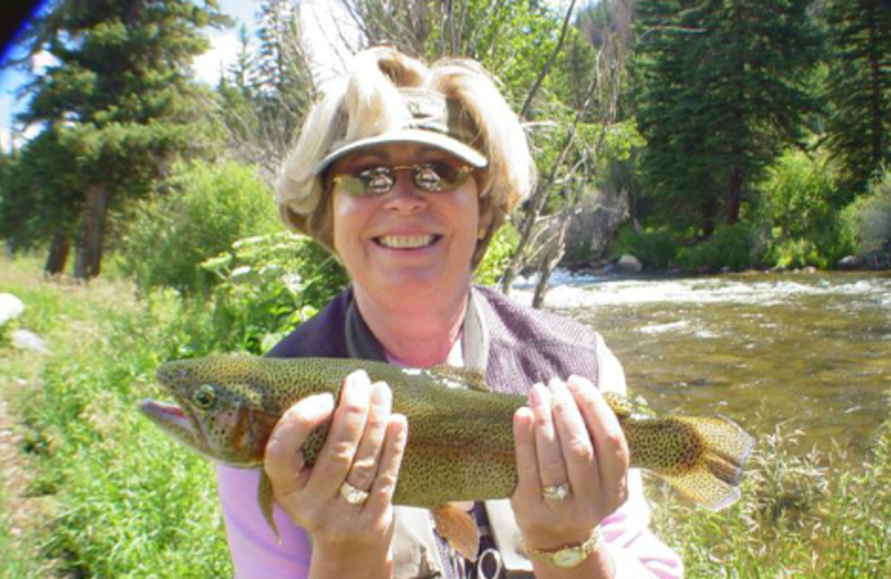 Fishing at Harmels Ranch Resort.