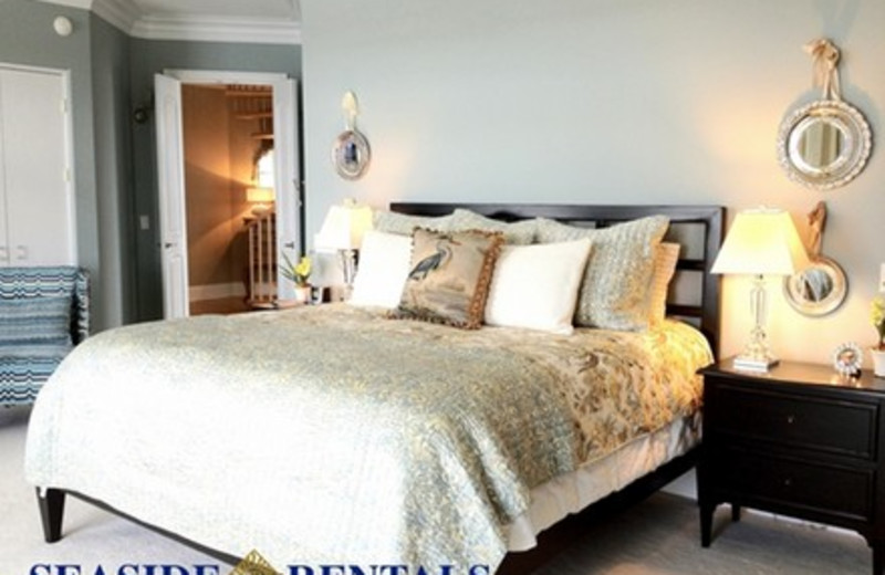 King Bedroom at Seaside Rentals