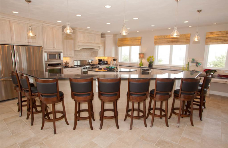 Rental kitchen at Sandbridge Realty.