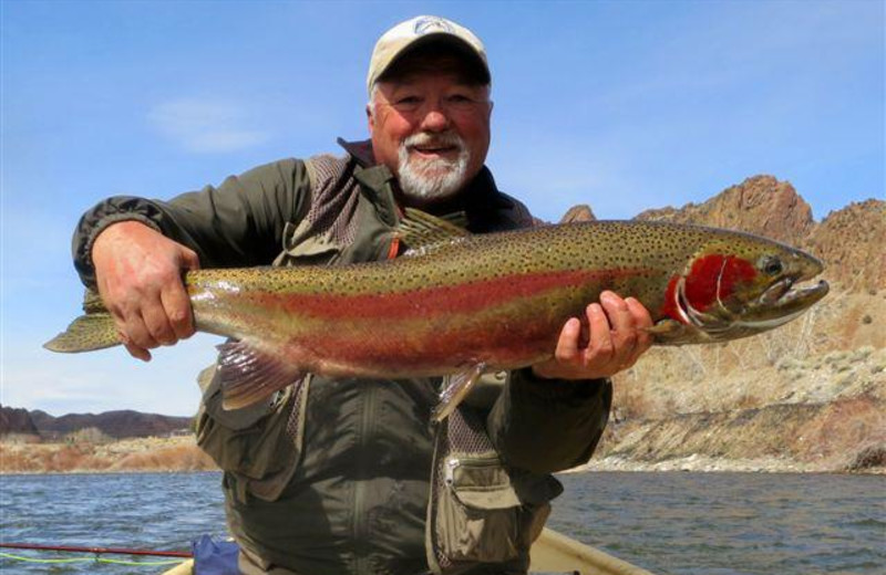 Fishing at Montana High Country Lodge.