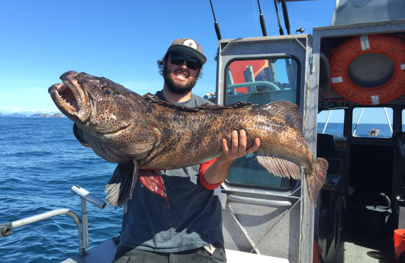 Fishing at Jimmie Jack's Alaska Fishing Lodges.